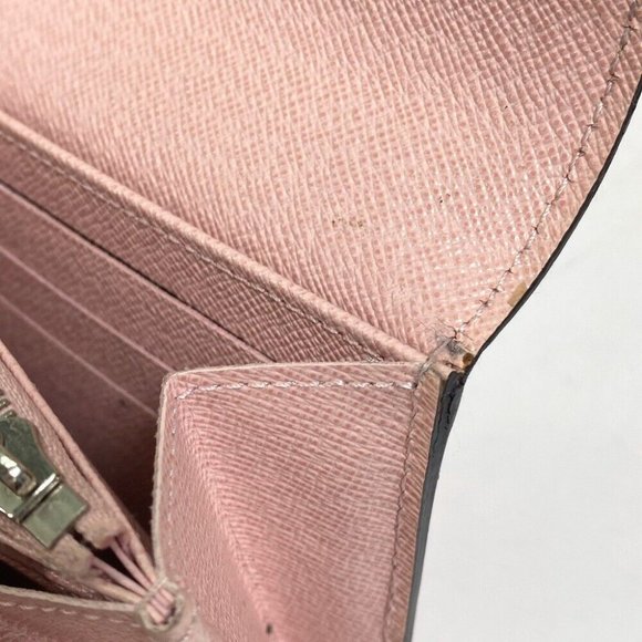 LOUIS VUITTON Epi Portefeuilles Twist Bifold Long Wallet Rose - Picture 8 of 15